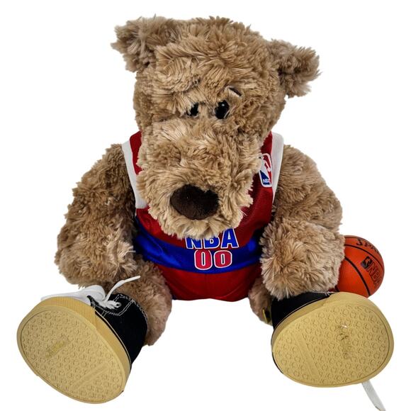 Build A Bear NBA Basketball Player Plush Stuffed Animal Uniform Jersey 17" - Picture 1 of 4